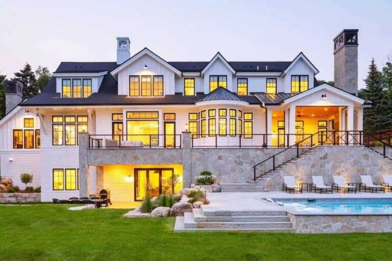 Custom Home Gull Lake Home Northern MN L. Cramer Builders